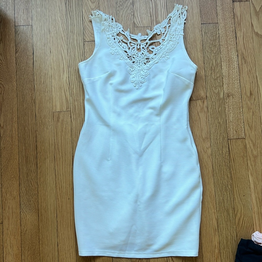 White Lacey little dress